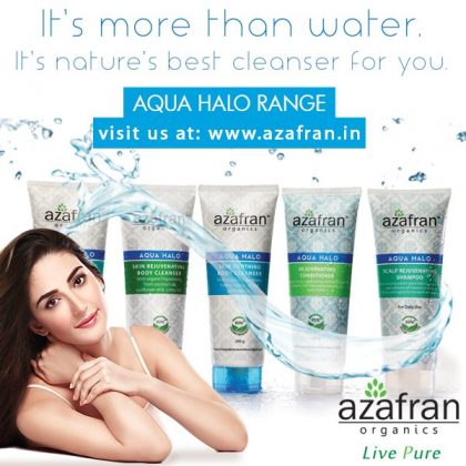 Azafran- Aqua halo Range live pure cream